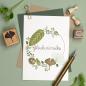 Preview: 5x Stamp | Ginkgo leaf outline