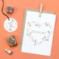 Preview: 12x Stempel | Blatt outline mini