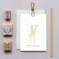 Preview: 5x Stempel | Giraffe