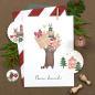 Preview: 12x Stamps | Festive bow small