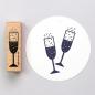 Preview: 5x Stamp | Champagne glass