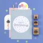 Preview: 12x Stempel | Luftballon klein