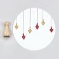 Preview: 12x Stamp | Pendant rhombus