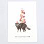 Preview: 10x Greeting Card | Raccoon Elf