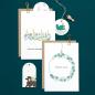 Preview: 5x Stempel | Frohes Fest klassisch