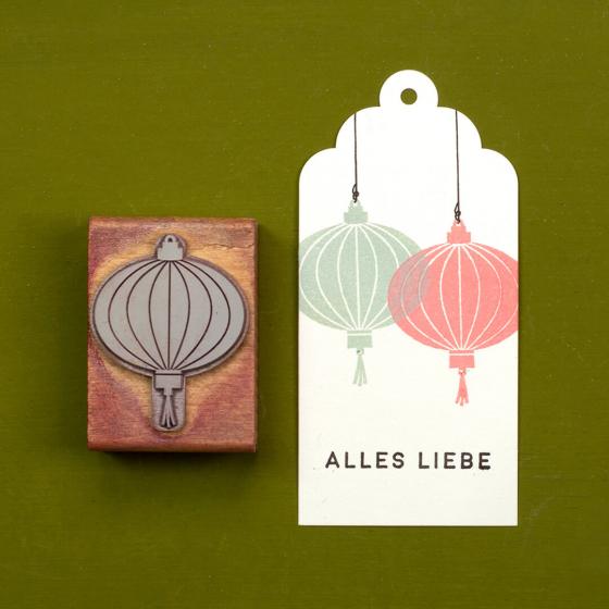 5x Stempel | Lampion