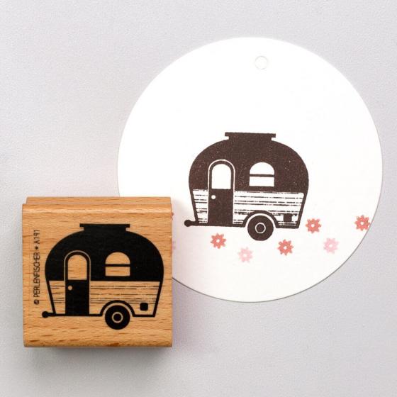 5x Stempel | Wohnwagen