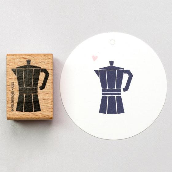 5x Stempel | Espressokanne