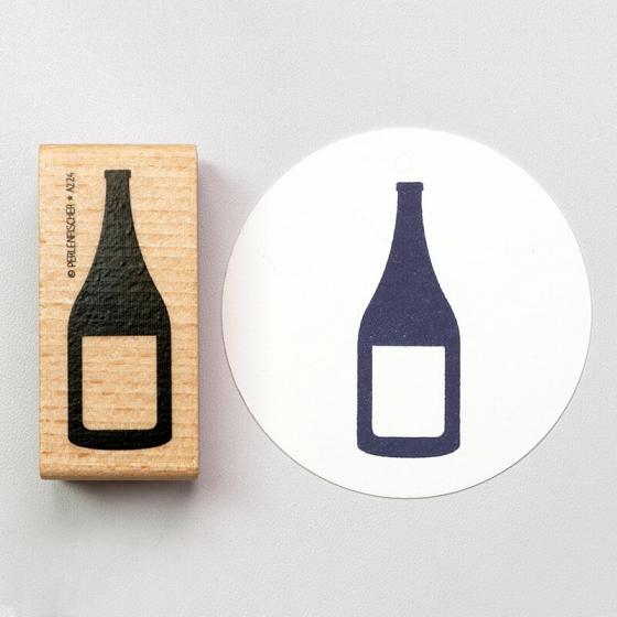 5x Stamp | Champagne bottle