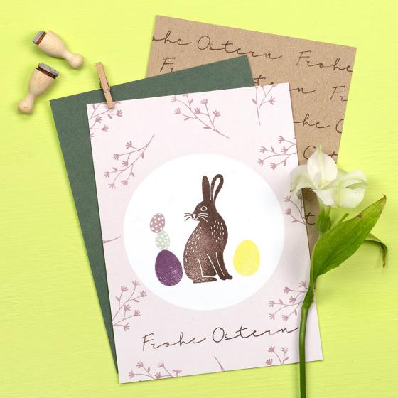 5x Stempel | Frohe Ostern 3