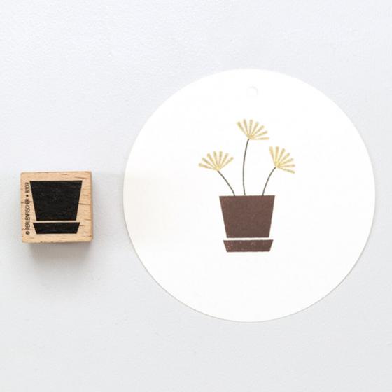 5x Stamp | Flowerpot small