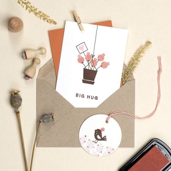 5x Stamp | Flowerpot small