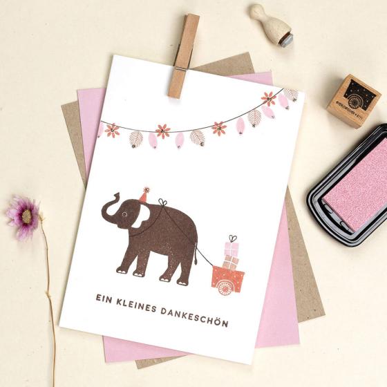 5x Stempel | Elefant 2