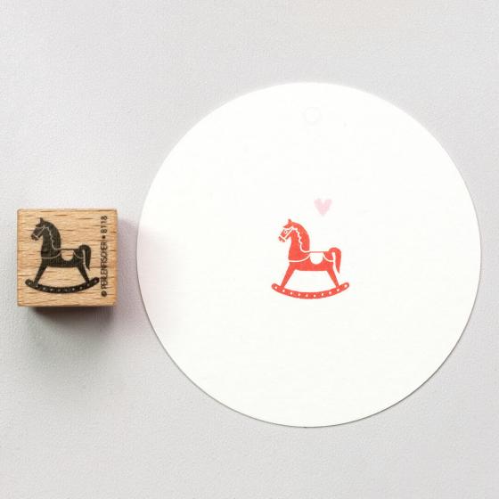 5x Stamp | Rocking horse small