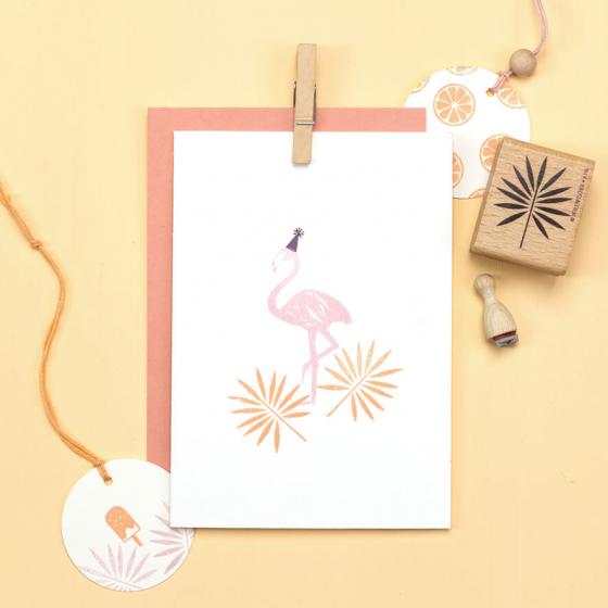 5x Stempel | Flamingo