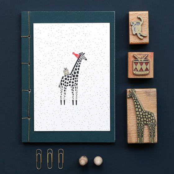 5x Stempel | Giraffe