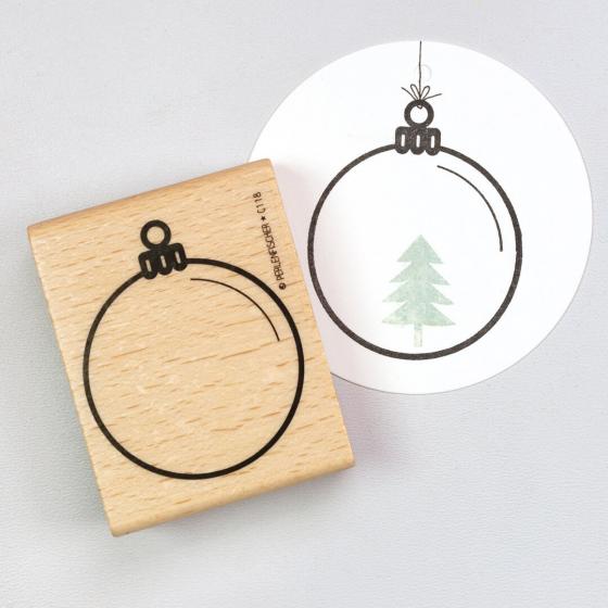 5x Stamp | Christmas bauble XL