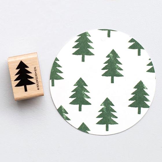 5x Stempel | Tannenbaum groß