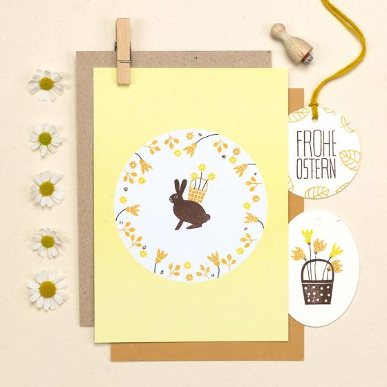 5x Stamp | Frohe Ostern