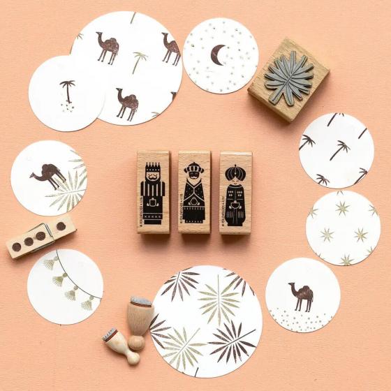 12x Stempel | Palme fein