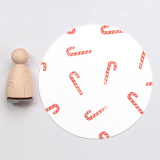 12x Stamp | Candy cane small