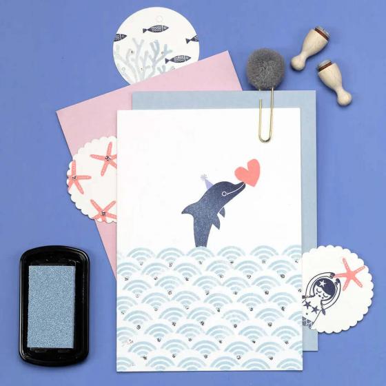 12x Stempel | Sardine