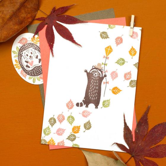 12x Stamps | Birch leaf small