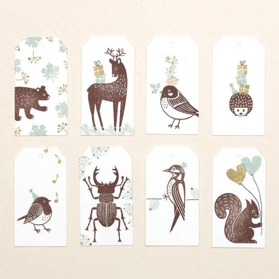 12x Stempel | Drei Beeren