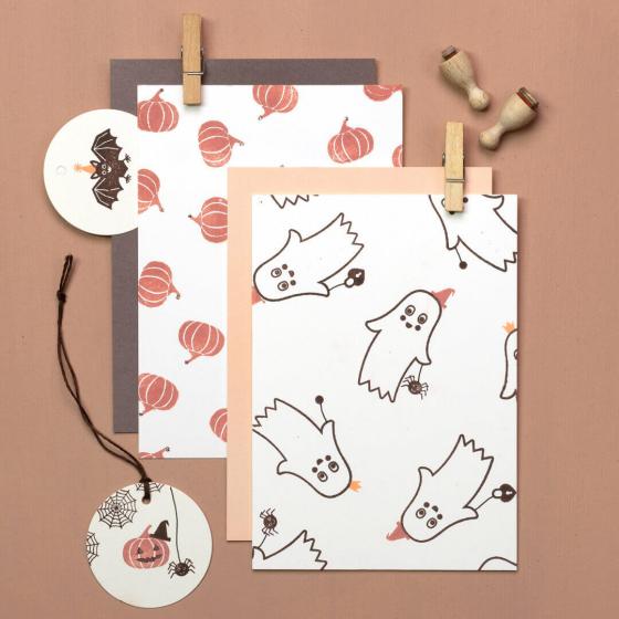 12x Stempel | Grimasse