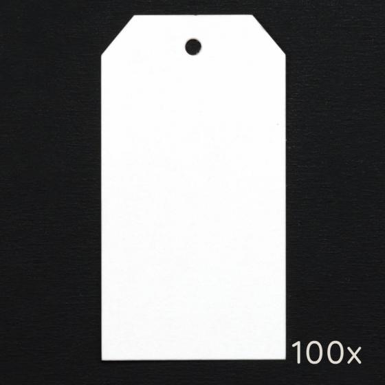 1x 100 Papertags | Luggage label angular