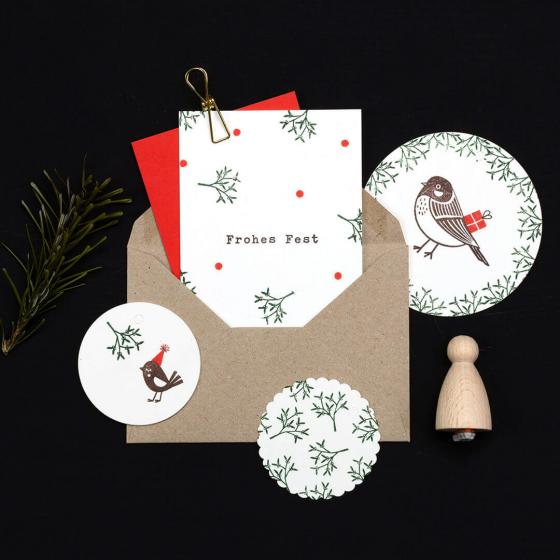 12x Stamp | Mistletoe small