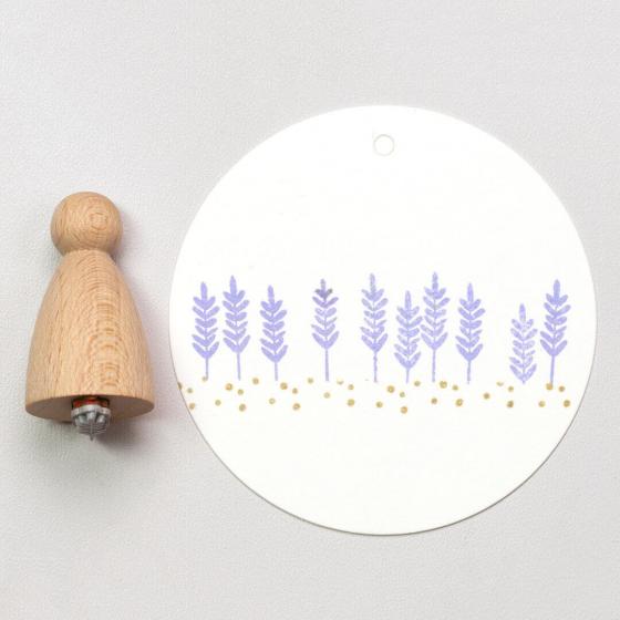 12x Stempel | Lavendel