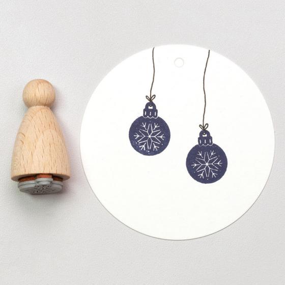 12x Stamp | Bauble snowflake