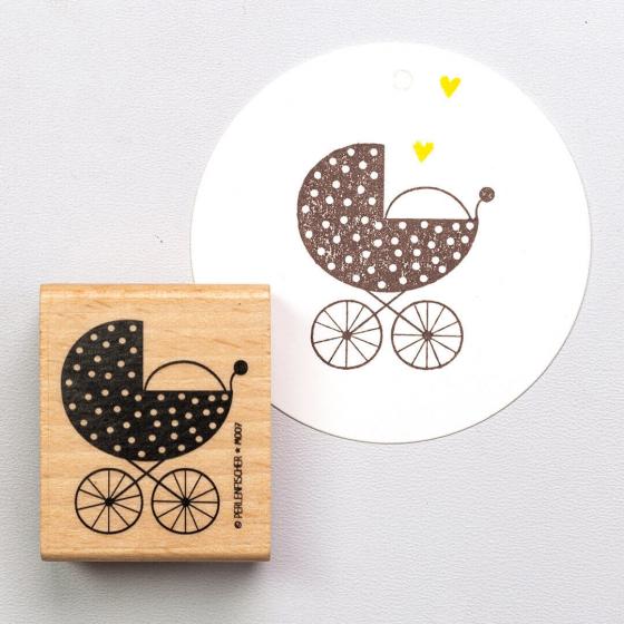 5x Stempel | Kinderwagen