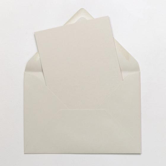 5x 5 Klappkarten mit Umschlag | Grau