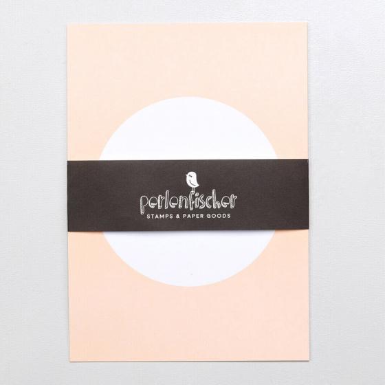 5x 5 Postcards | Dot Soft Apricot