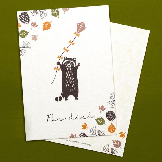 10x Greeting Card | Autumn greetings