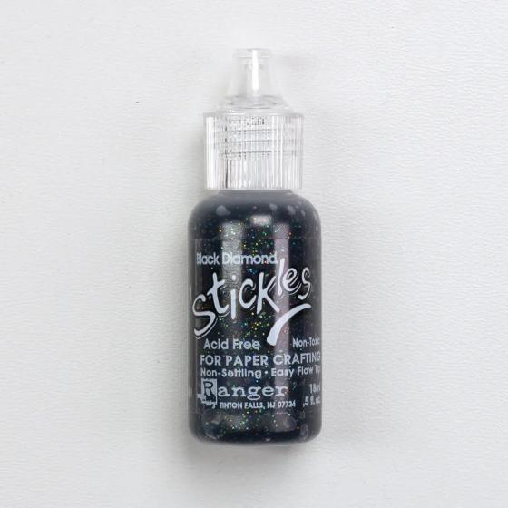 6x Glitter Glue | Black Diamond