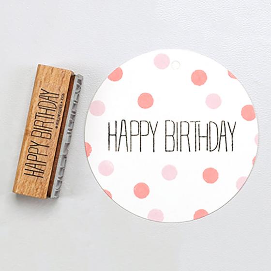 5x Stempel | Happy Birthday 2