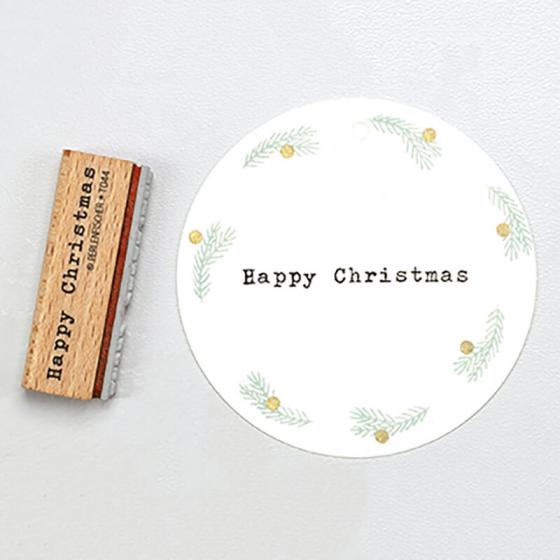 5x Stempel | Happy Christmas