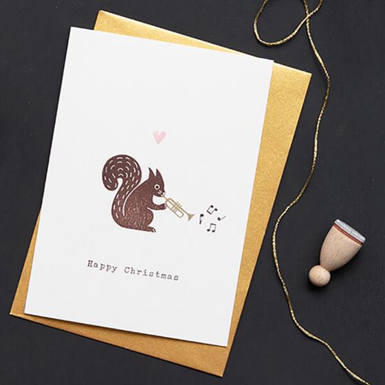 5x Stempel | Happy Christmas