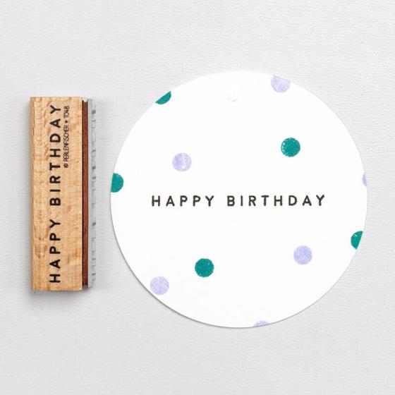 5x Stempel | Happy Birthday 5