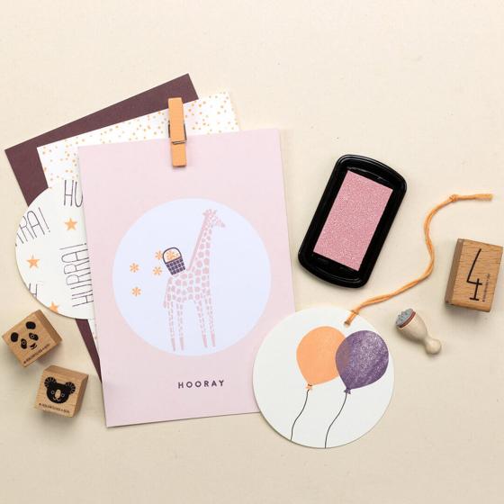 5x Stempel | Hooray