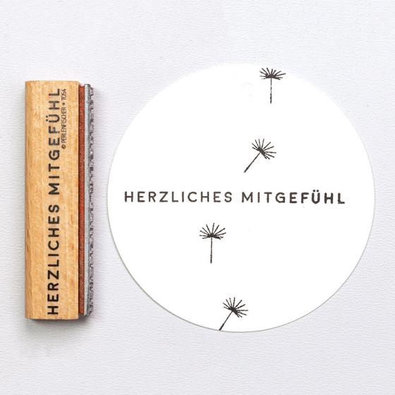 5x Stempel | Herzliches Mitgefühl