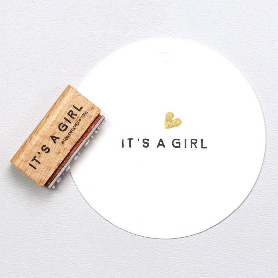 5x Stempel | It's a girl