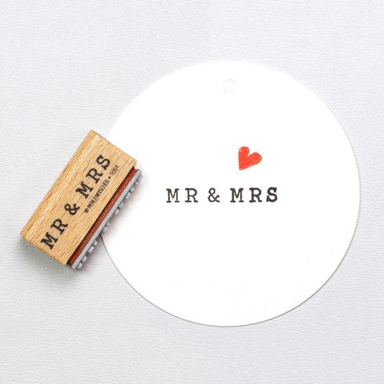 5x Stempel | Mr & Mrs