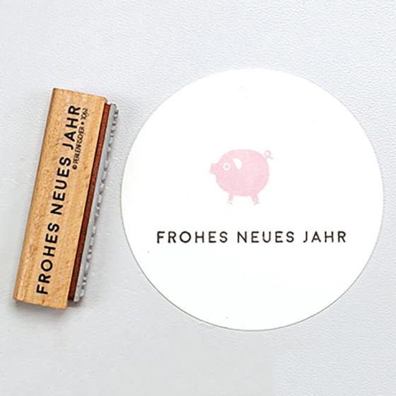 5x Stempel | Frohes neues Jahr