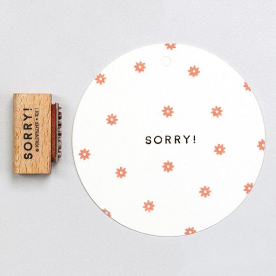 5x Stempel | Sorry!