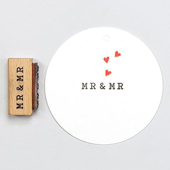 5x Stempel | Mr & Mr