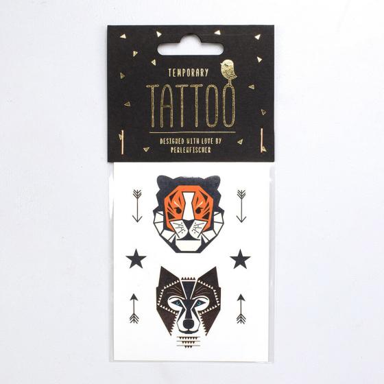 10x Tattoo | Tiger & Wolf